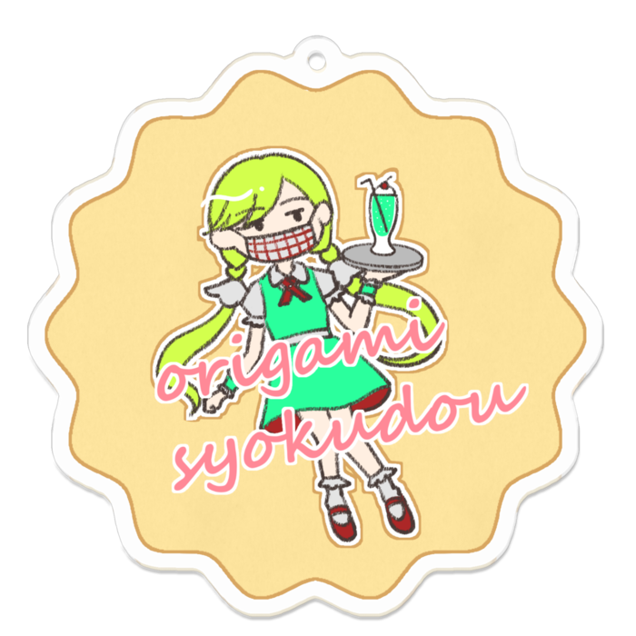 アクリルキーホルダー - 70 x 70 (mm)