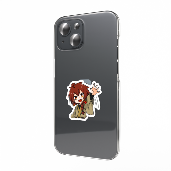 【やっほー】スマホステッカー