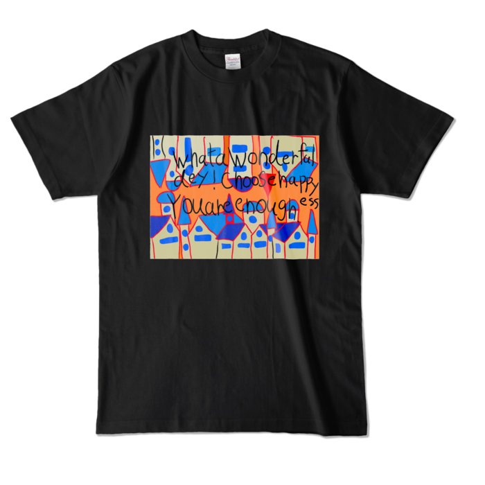 カラーTシャツ - L - ブラック (濃色)