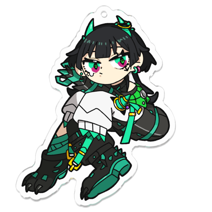 アクリルキーホルダー - 70 x 70 (mm)