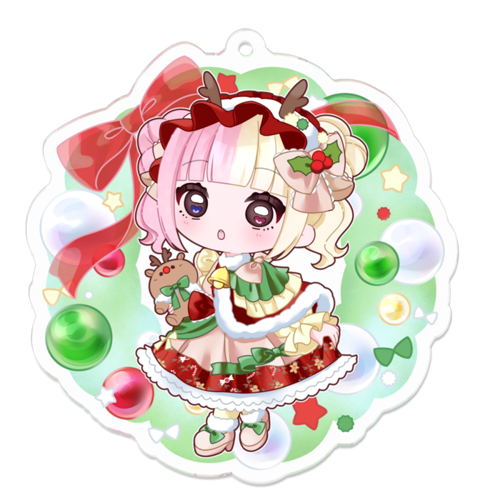 アクリルキーホルダー - 70 x 70 (mm) M