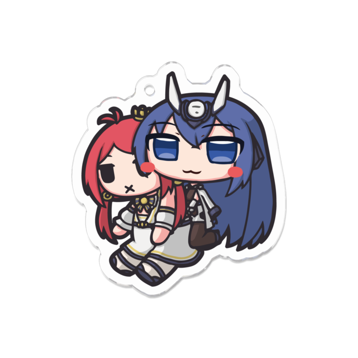 アクリルキーホルダー - 70 x 70 (mm)