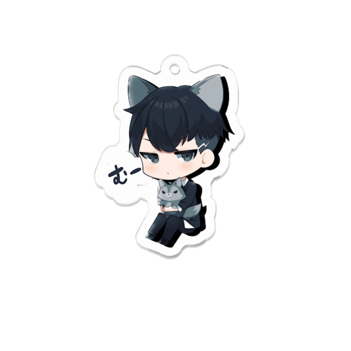 アクリルキーホルダー - 70 x 70 (mm)