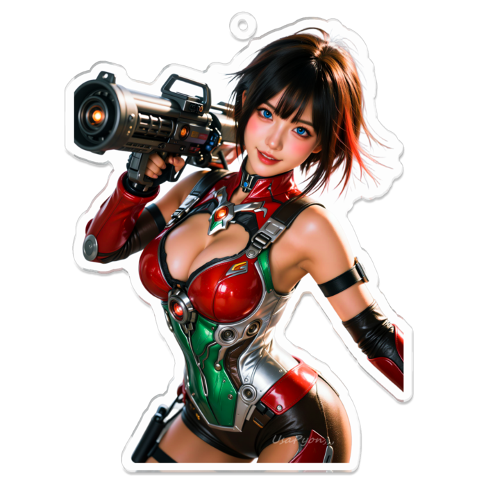 アクリルキーホルダー - W100 × 100mm 以内