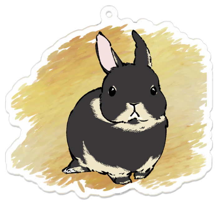 アクリルキーホルダー - 70 x 70 (mm)