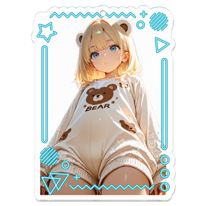 アクリルキーホルダー - W70 × 70mm 以内