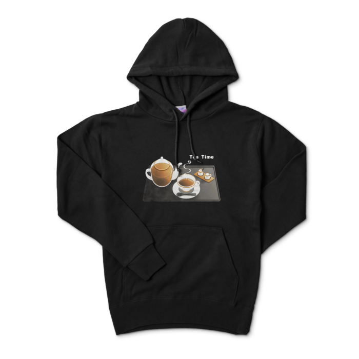 プルパーカー　黒色　S