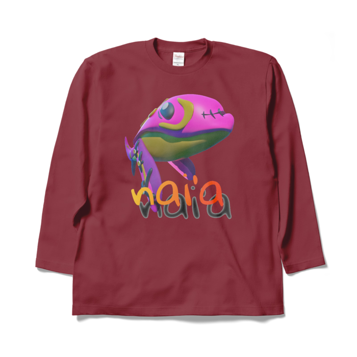 ロングスリーブTシャツ - XL - バーガンディ