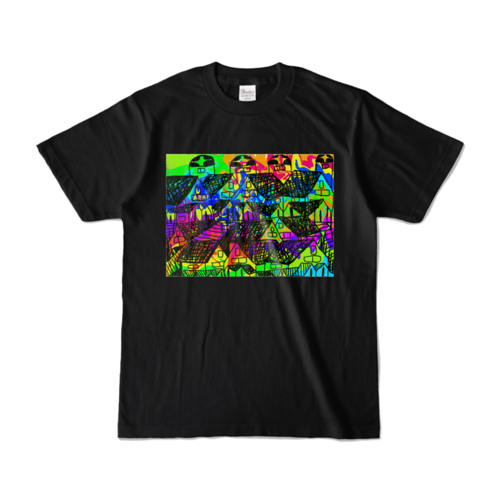 カラーTシャツ - S - ブラック (濃色)