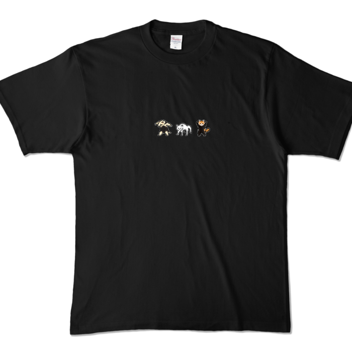 カラーTシャツ - XL - ブラック (濃色)