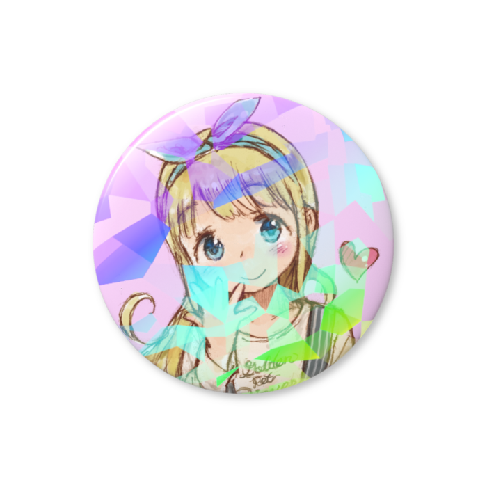 ホログラム缶バッジ - 44mm