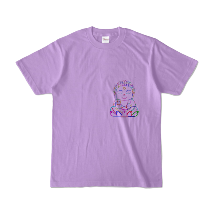 カラーTシャツ - S - ライトパープル (淡色)