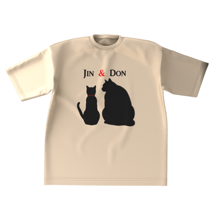 ビッグシルエットTシャツ - XL - 正面(2)