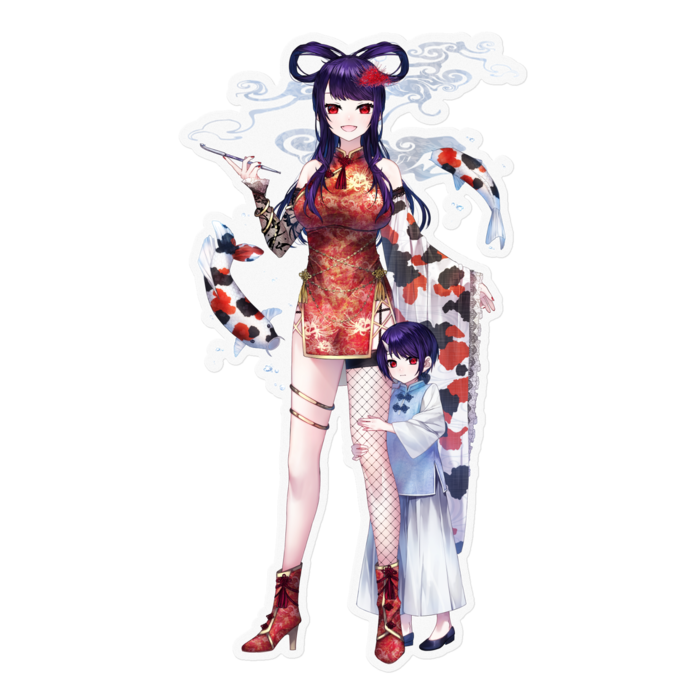 ステッカー - 160 x 160 (mm)