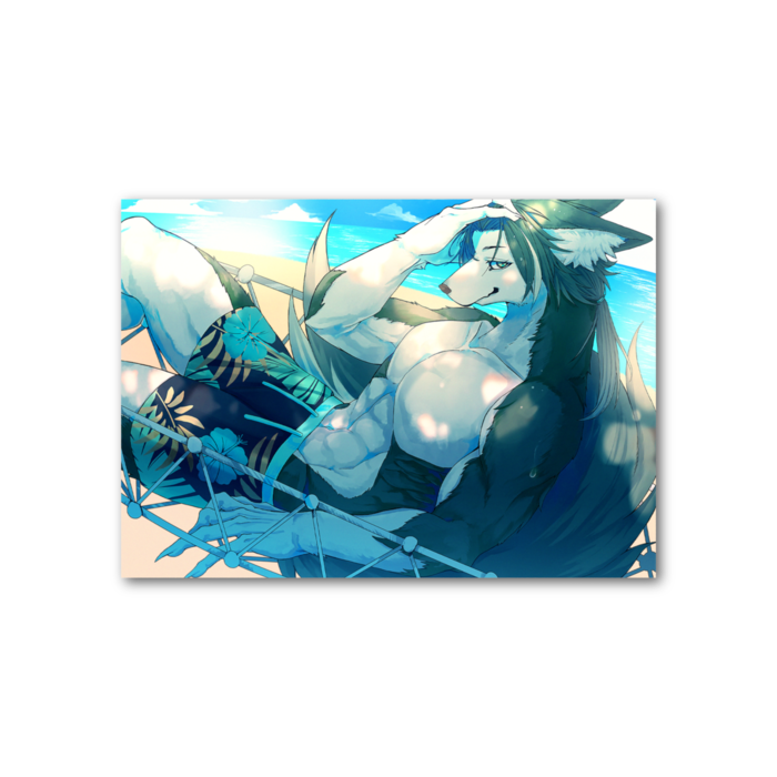 フォト風カード - 横 - 両面