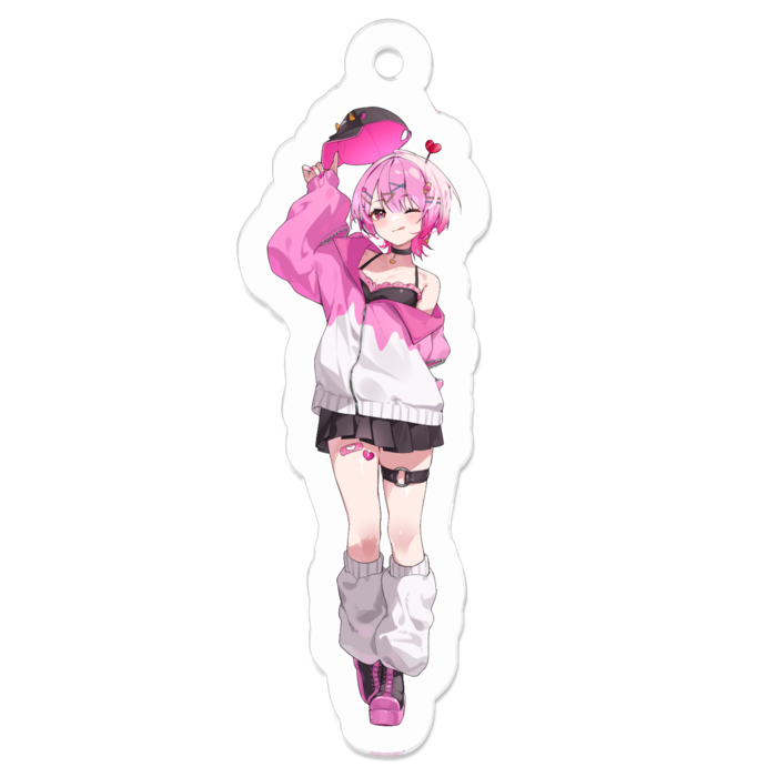 アクリルキーホルダー - 50 x 50 (mm)