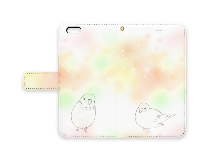 手帳型iPhoneケース - iPhone 6 Plus / 6s Plus - ストラップ穴 あり