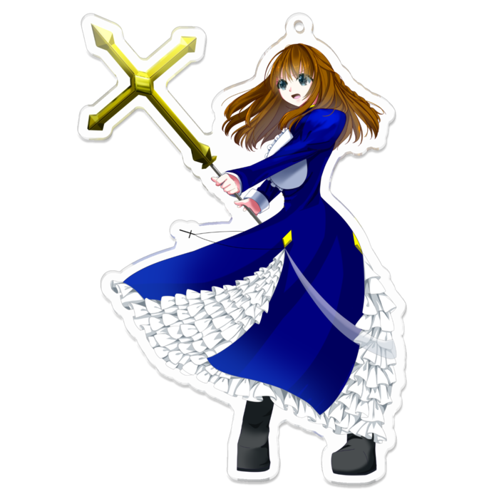 アクリルキーホルダー - 100 x 100 (mm)