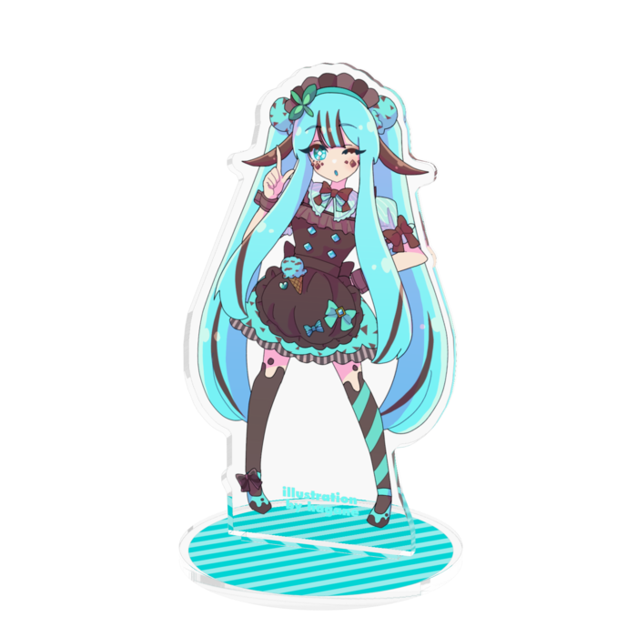 アクリルフィギュア - 100x100mm