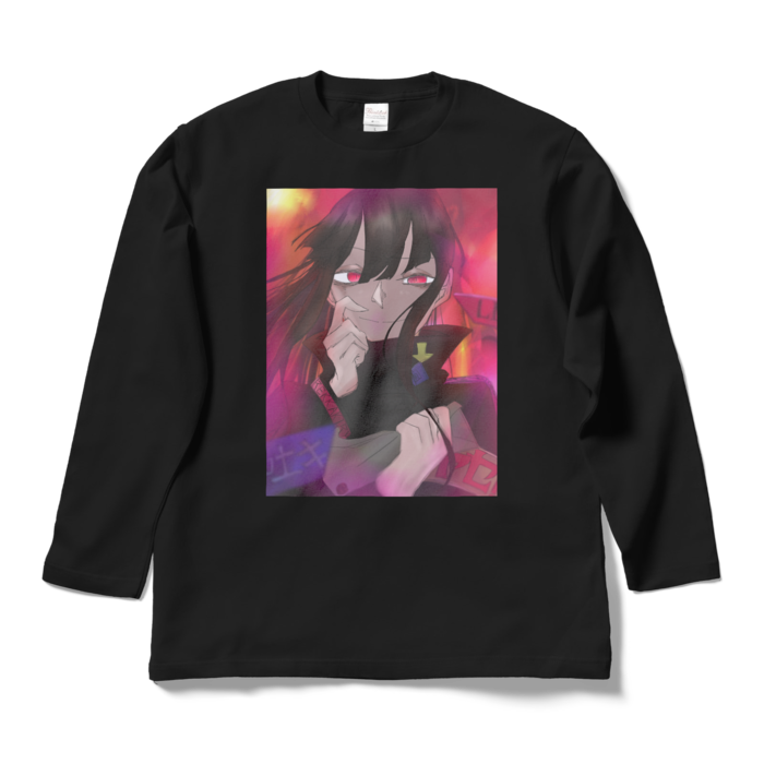 ロングスリーブTシャツ - L - ブラック