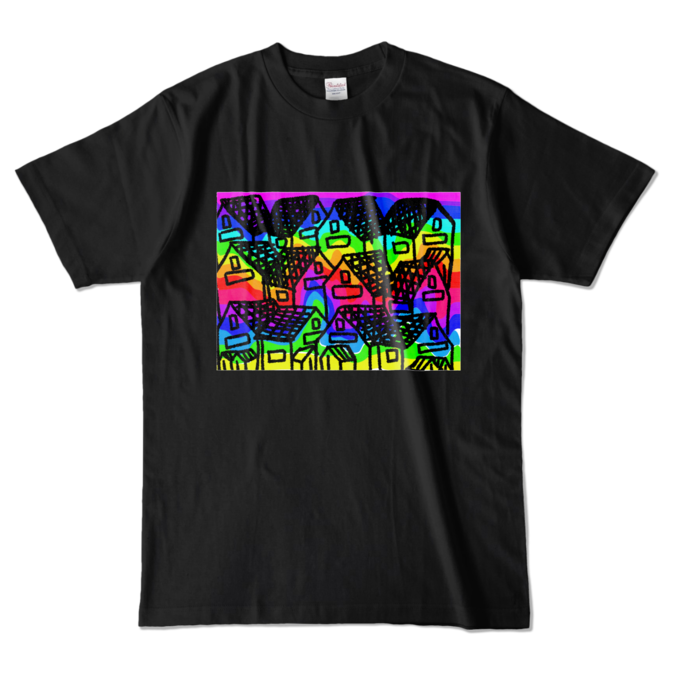 カラーTシャツ - L - ブラック (濃色)