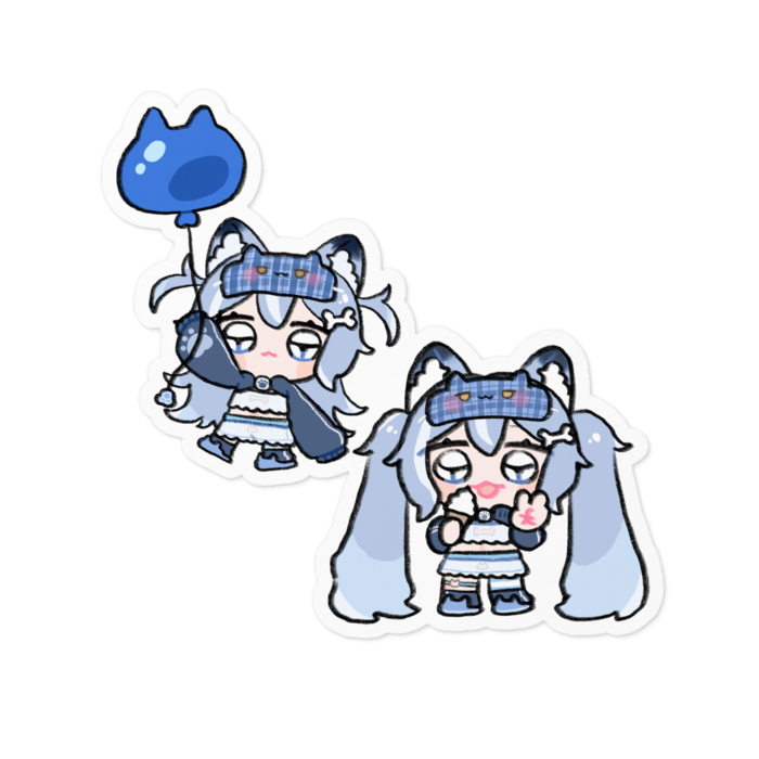 ステッカー - 100 x 100 (mm)