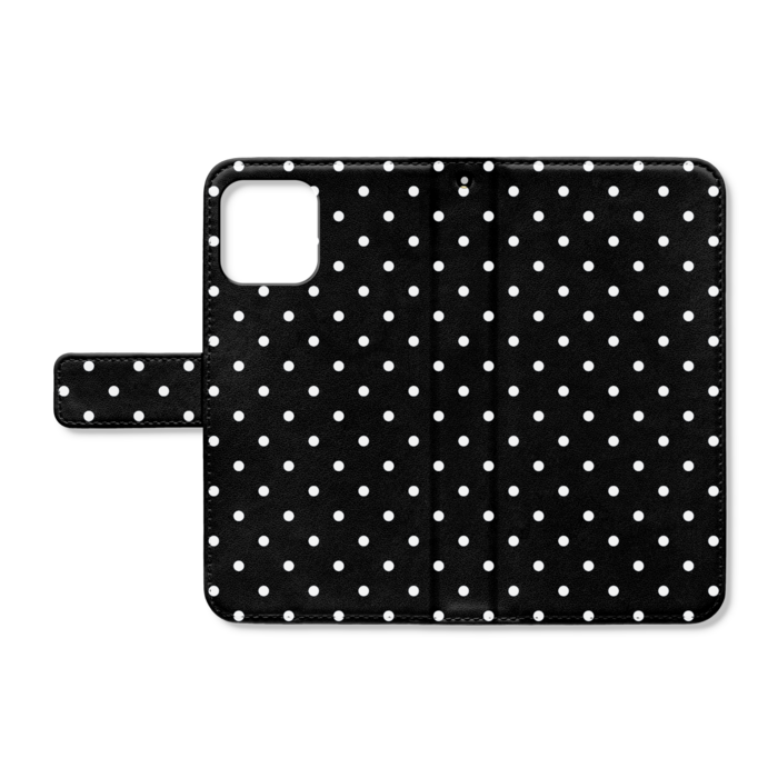 手帳型iPhoneケース - iPhone12 / 12 Pro - ストラップ穴 あり