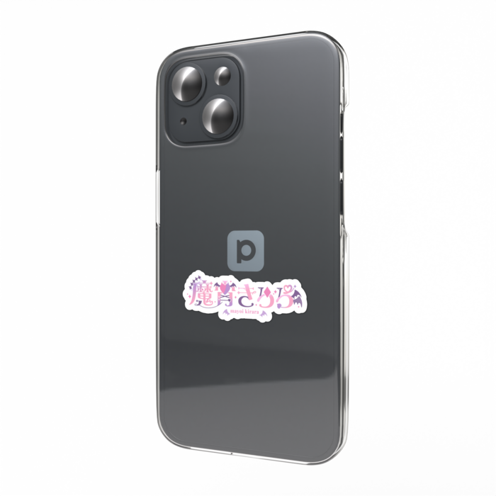 スマホステッカー_ネームロゴ