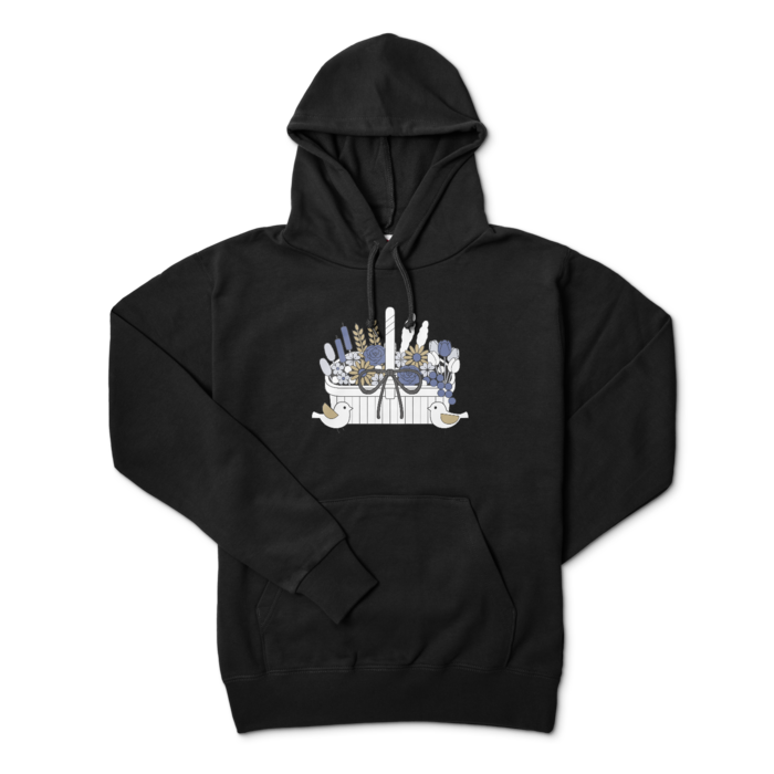 プルパーカーA　黒色　L