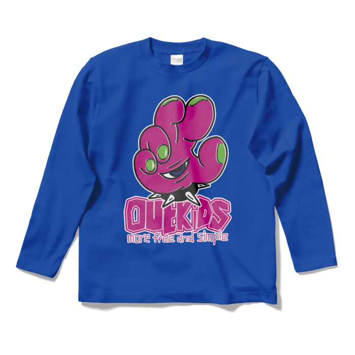 ロングスリーブTシャツ - S - ロイヤルブルー