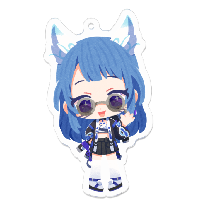 アクリルキーホルダー - 70 x 70 (mm)