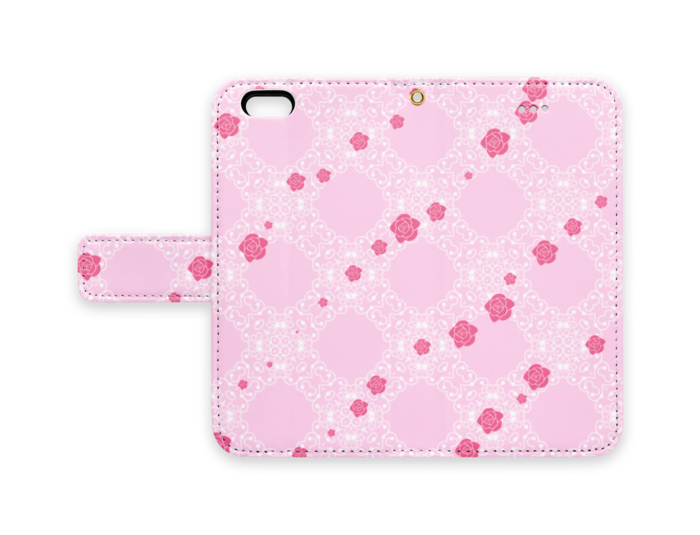 手帳型iPhoneケース - iPhone 6 / 6s - ストラップ穴 あり