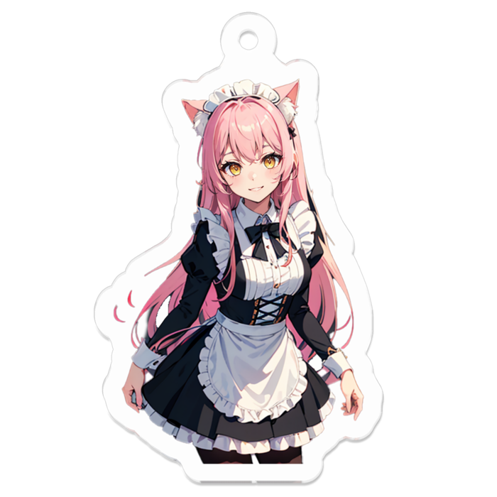 アクリルキーホルダー - 50 x 50 (mm)