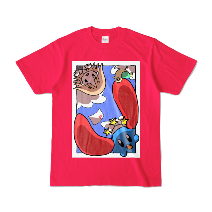 カラーTシャツ - S - ホットピンク (濃色)
