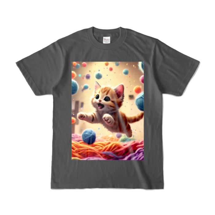 カラーTシャツ - S - チャコール (濃色)