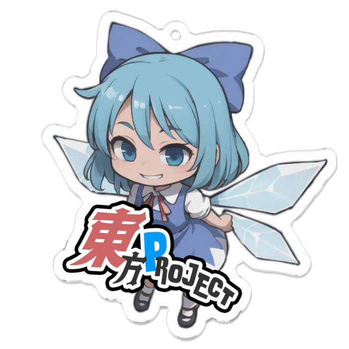 アクリルキーホルダー - 70 x 70 (mm)