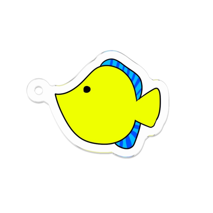 アクリルキーホルダー - 50 x 50 (mm)