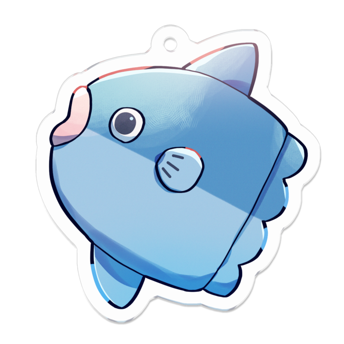 マンボウちゃん - 50 x 50 (mm)