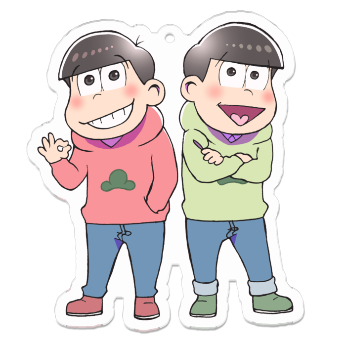 アクリルキーホルダー - 70 x 70 (mm)