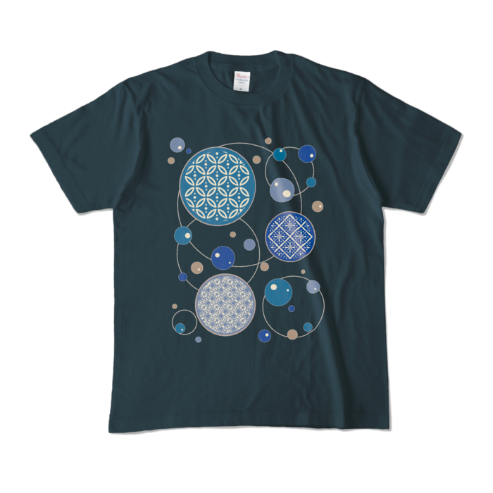 カラーTシャツ - M - デニム (濃色)
