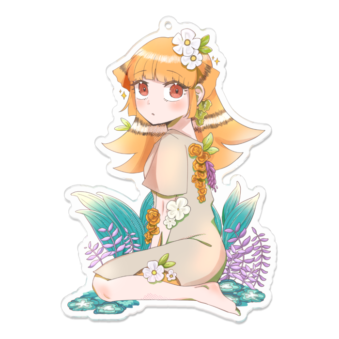 アクリルキーホルダー - 100 x 100 (mm)