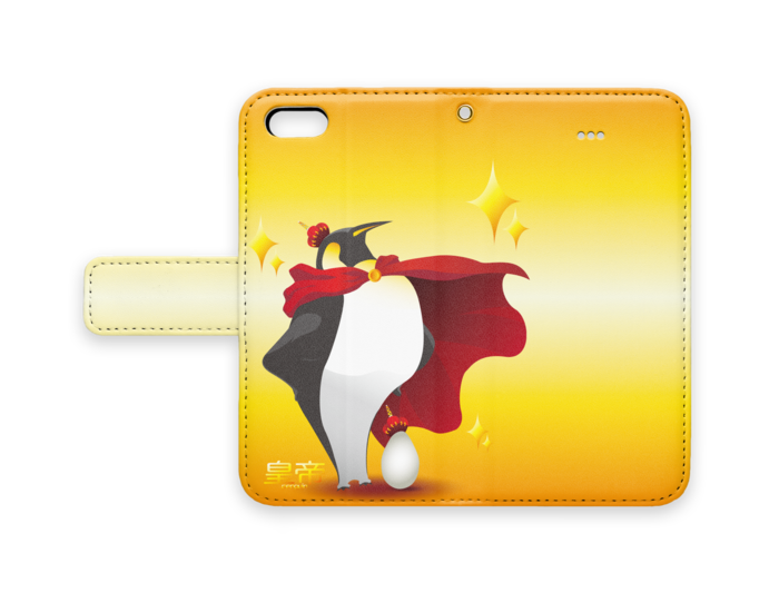 手帳型iPhoneケース - iPhone5 - ストラップ穴 あり