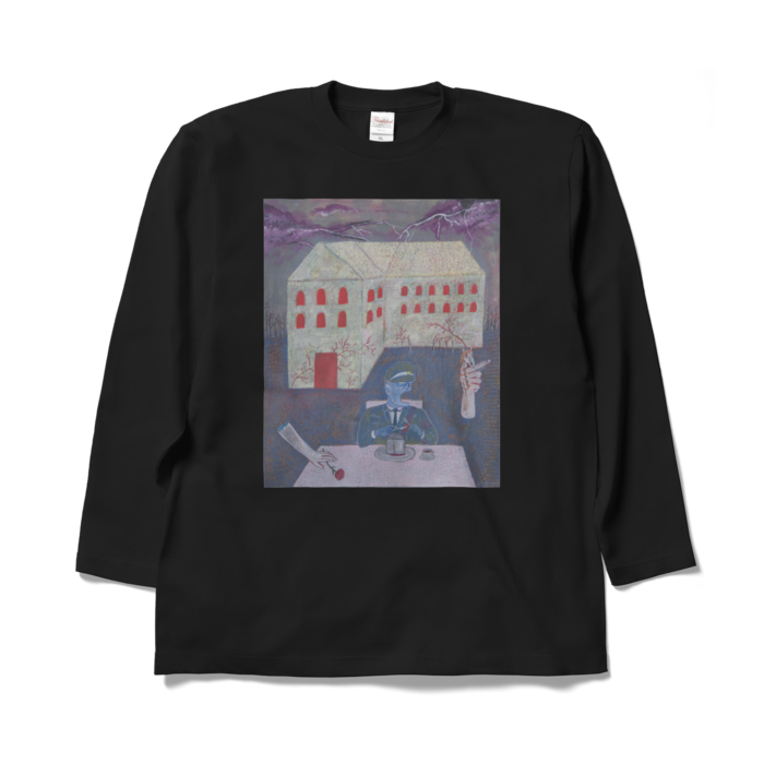 ロングスリーブTシャツ - XL - ブラック