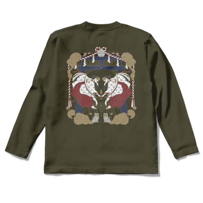 ロングスリーブTシャツ - S - アーミーグリーン