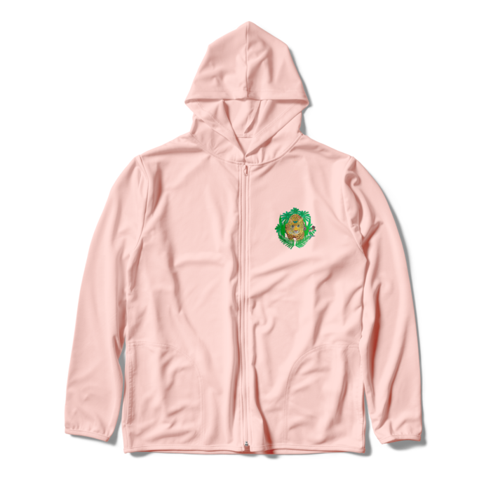 ジップパーカー - XL - ライトピンク