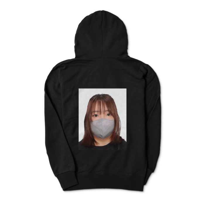 ジップパーカー - S - ブラック