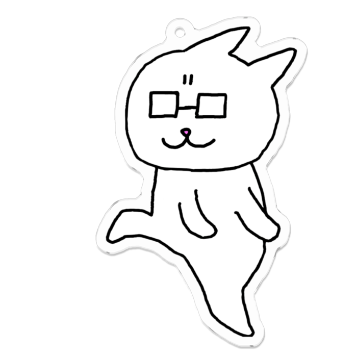 アクリルキーホルダー - 70 x 70 (mm)