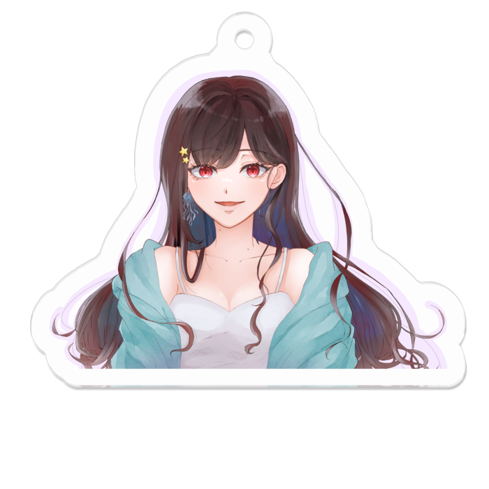 アクリルキーホルダー - 50 x 50 (mm)