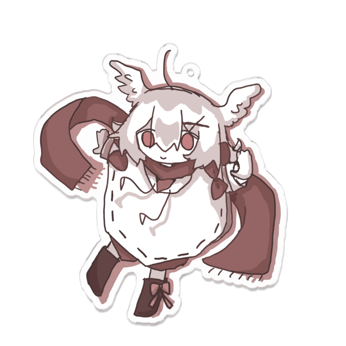 アクリルキーホルダー - 100 x 100 (mm)