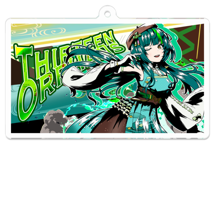 アクリルキーホルダー - 70 x 70 (mm)